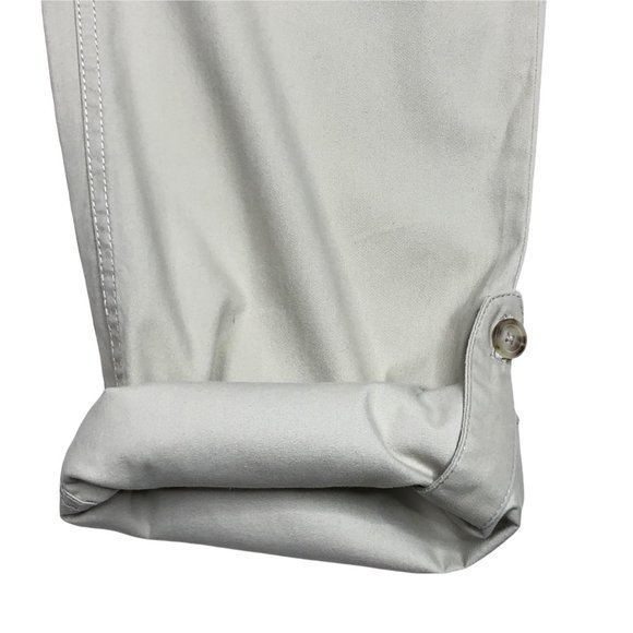 Michael Kors Womens Cropped Pants Roll Up Hem Straight Leg Low Rise Size 6 - Picture 7 of 11